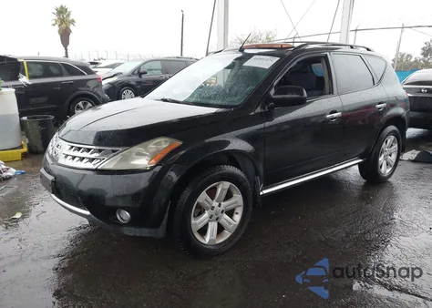 2007 Nissan Murano Sl z USA, uszkodzony, nr VIN JN8AZ08T57W509120